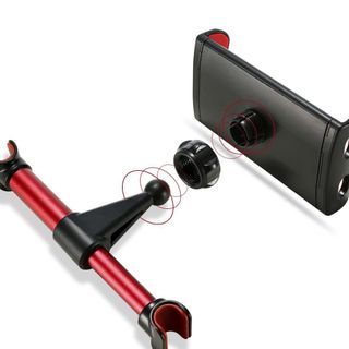 Giá đỡ IPAD trên ô tô, treo ghế sau, máy tính bảng. Giá kẹp điện thoại xe hơi. Chất liệu Hợp Kim + Nhựa ABS Nhẹ + Bền