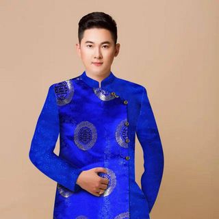 ÁO DÀI CÁCH TÂN NAM CAO CẤP