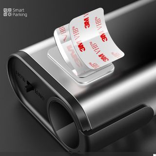 Bảng Số Điện Thoại Ô Tô cao cấp Có Đèn Led Cảm Ứng Dùng Năng Lương Mặt Trời Bằng Hợp Kim Dành Cho Mọi Loại Xe