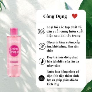 [CHÍNH HÃNG] Nước hoa hồng Evoluderm 250ml Pháp