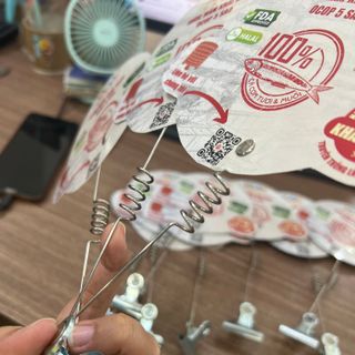 In kẹp wobbler giá rẻ theo yêu cầu mẫu mã đa dạng