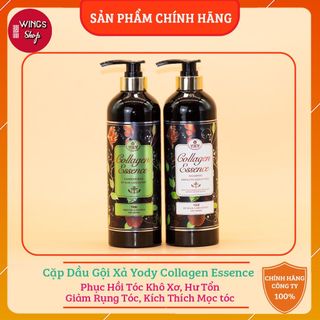 ( Hàng Công Ty ) Cặp Dầu Gội Xả Yody Collagen 800ML | Wings Shop