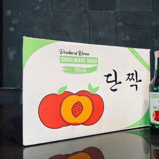 Soju Hàn Quốc Soulmate Peach (vị đào) 360ml giá sỉ, giá bán buôn - thùng 20 chai giá sỉ