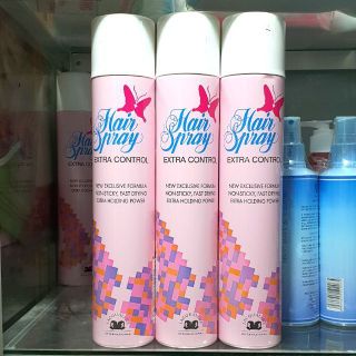 Keo Xịt Tóc Con Bướm Hair Spray Extra Control Jacqualine hồng 420ml giá sỉ
