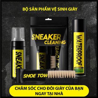 Bộ sản phẩm vệ sinh giày sneaker giá sỉ