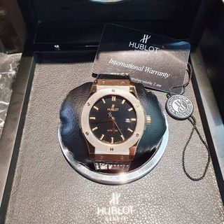 ĐỒNG HỒ CƠ NAM CAO CẤP HUB NIỀNG TRƠN VÀNG