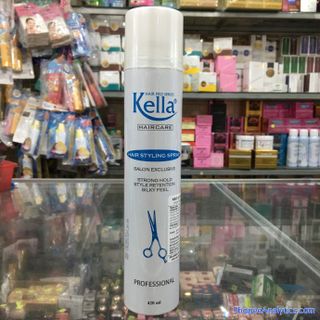 Keo xịt tóc Kella 420ml.