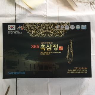 Cao Hắc Sâm Hàn Quốc Samsung Bio Pharm 365 1kg (4 Lọ x 250g)
