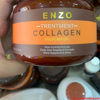 Hấp ủ tóc siêu mềm mượt Enzo Collagen 1000ml giá sỉ