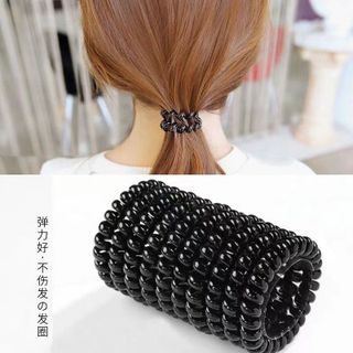CỘT TÓC LÒ XO ĐEN TO