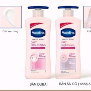 [CHÍNH HÃNG] Sữa dưỡng thể Vaseline Healthy Bright 725ml Hồng