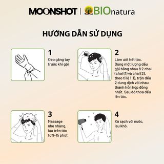 Dầu Gội Phủ Bạc Ôliu BIOnatura - Gội Phủ Đen - 200ml