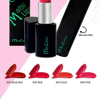 Son môi Mờ MiraCulous Plush Matte Lipstick D409 giá sỉ