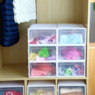 HỘP ĐỂ GIÀY DÉP VẬT DỤNG, kích thước hộp trên hình