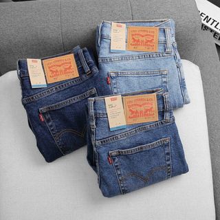Quần jean dài thun nam chất cotton, jean dài nam cao cấp, chất jean thun cotton Dày co giãn. Hàng Cao Cấp, Vải Dày Bao Back - size từ 55kg - 85kg