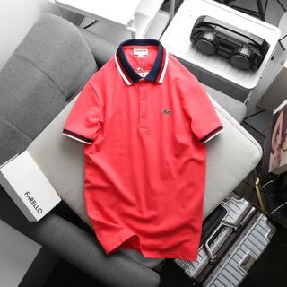 Áo thun polo nam chất cotton, áo thun cổ bẻ nam cao cấp, chất vải cá sấu cotton 4 chiều cao cấp mềm mịn, thấm hút mồ hôi. Bo Cổ dệt phối màu tinh tế, sắc nét - size từ 50kg - 95kg