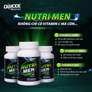 2 VIÊN MỖI NGÀY, TĂNG SỨC KHỎE - TRẺ TINH THẦN CÙNG NUTRI MEN .