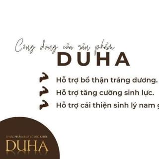 VIÊN UỐNG TRÁNG DƯƠNG CƯỜNG THẬN DUHA HỦ 30 VIÊN