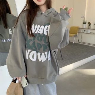 áo hoodie mềm mịn nón 2 lớp có nút bấm in hình Wish Nown nổi chất dày dặn from dưới 70kg