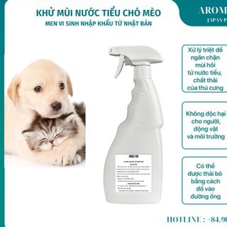 Aroma Pro Pet: Vi sinh khử mùi nước tiểu Chó -Mèo. Sản phẩm nhập khẩu từ Nhật Bản. giá sỉ