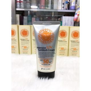 Kem Chống Nắng 3W  Intensive UV Sunblock Cream SPF 50++ PA+++ giá sỉ