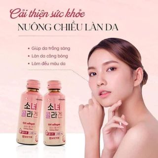 Nước Uống Bổ Sung Collagen Hàn Quốc Girl Collagen Hỗ Trợ Làm Đẹp Da Hộp 10 Chai giá sỉ