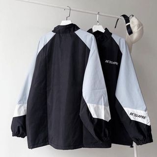 Áo Khoác Jacket Dù 2 Lớp Thêu chữ RESUAPRE ulzzang