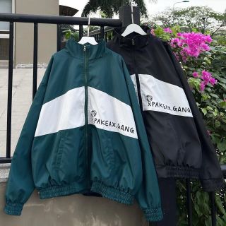 Áo khoác dù In Xpakeax Gang form rộng chất dù dày dặn 2 lớp unisex thời trang trẻ