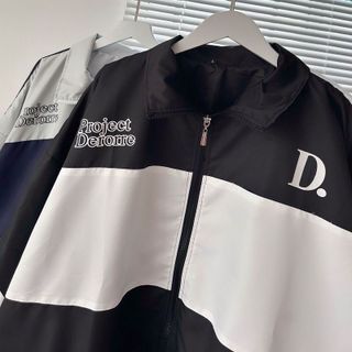 KHOÁC DÙ DERORREE 3 SỌC 2 lớp dày dặn 2 màu form rộng unisex nam nữ