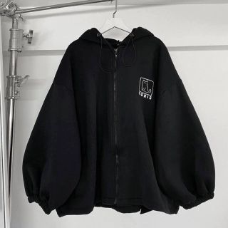 Áo Khoác Logo Con Mèo Form Rộng Tay Phồng Unisex