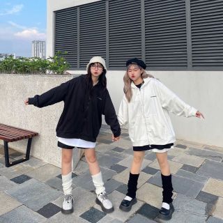 Áo Khoác In Combosure Dáng Rộng Nữ Meeny- Hoodie Fom Rộng Tay Bồng Mũ 2 Lớp In Chữ Dày Dặn Dáng Hàn Quốc