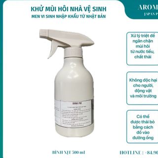 AROMA- PRO : Vi sinh khử mùi Nhà vệ sinh