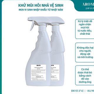 AROMA- PRO : Vi sinh khử mùi Nhà vệ sinh