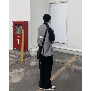 Áo Khoác Gió Nam Nữ, Áo Dù 2 Lớp phối màu form Rộng Unisex Phong Cách Ulzzang