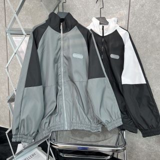Áo Khoác Gió Nam Nữ, Áo Dù 2 Lớp phối màu form Rộng Unisex Phong Cách Ulzzang