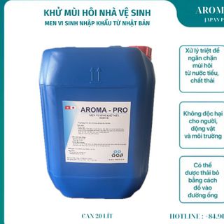 AROMA- PRO : Vi sinh khử mùi Nhà vệ sinh