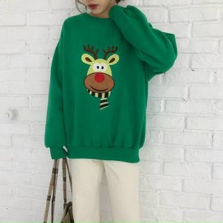 Áo sweater thun nỉ noel form dưới 70kg.