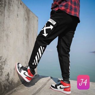 Quần jocker kaki mịn form chuẩn dễ phối đồ in chữ X đẹp