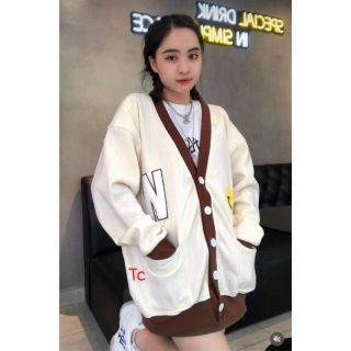 Áo khoác bomber nỉ in logo mặt cười w form dưới 70kg