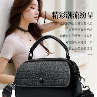 TÚI XÁCH NỮ ĐEO CHÉO VÂN CÁ SẤU THỜI TRANG HÀN QUỐC WH529 - WINNIE HOUSE