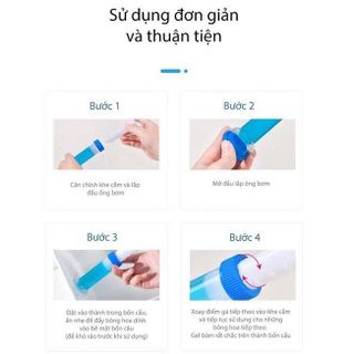Gel tẩy và khử bồn cầu Hàn Quốc 14 bông