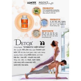 Detox & Cleanse Colon Viên Uống Thanh Lọc & Thải Độc Ruột Cao Cấp Độc Quyền Damode Lọ 60 Viên