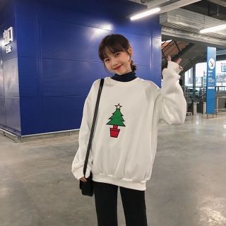 ÁO SWEATER NOEL NỈ THỤNG PHỐI VẠT CỰC XINH ÁO SWEATER GIÁNG SINH Tuần Lộc Cây Thông Người Tuyết