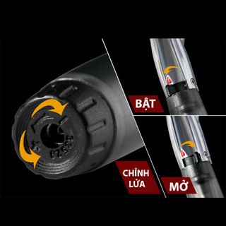 BẬT LỬA AOMAI 363 LỬA BAY – XÀI GAS