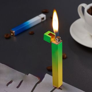 BẬT LỬA GAS ĐÁ RÃNH TAY ZORRO Z502 MÀU CẦU VÒNG - (XÀI GAS)