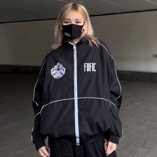 Áo khoác dù Nam Nữ Unisex Fafic áo jacket phản quang Hình thêu Fafic