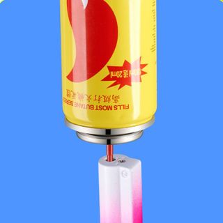 BẬT LỬA KHÈ GAS ĐÁ RÃNH TAY JOBON 525 MÀU CẦU VÒNG - XÀI GAS