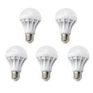 Bóng Led nấm 3W vỏ nhựa (Trắng, vàng)