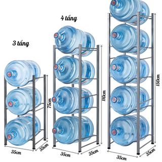 KỆ ĐỂ BÌNH NƯỚC LỌC 5 TẦNG DỄ THÁO LẮP