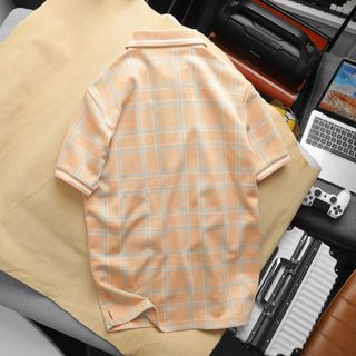 Áo thun polo nam chất cotton, áo phông nam cao cấp, chất Cotton gai  dệt kim mền mịn - size từ 55kg - 85kg